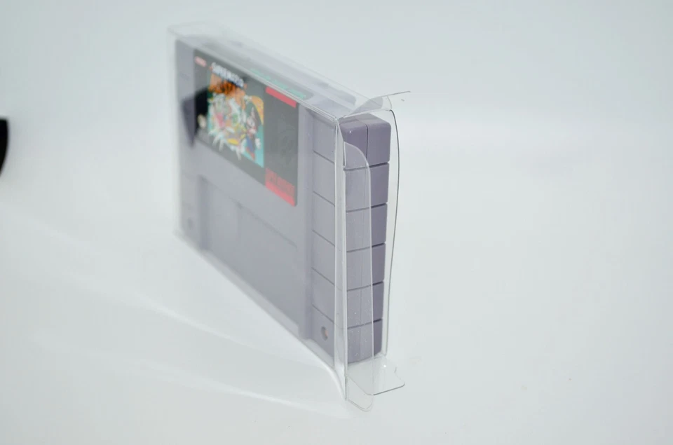 5 Plastic Protective Protectors Cases Display For Super Nintendo SNES Cartridge - Image 4 of 4