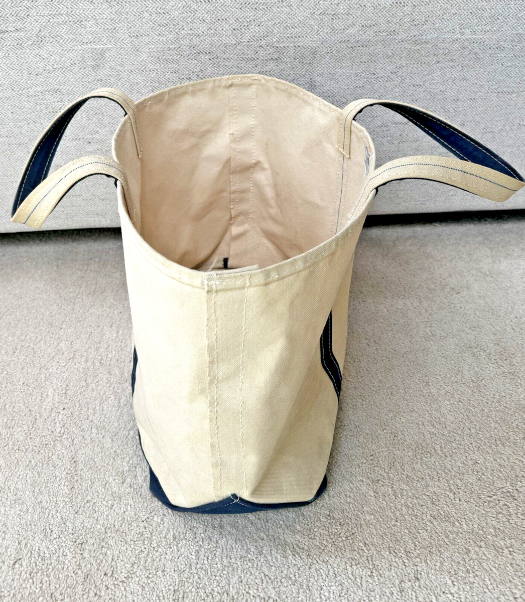 vintage インディアン　ネイティブ柄　トートバッグ　70s 80s USA LL Bean Boat Tote Bag Vintage Canvas Blue Green Zip Pocket