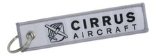 Cirrus Aircraft Logo Keychain for Pilots, Owners