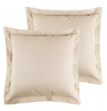 LEVTEX Presidio 2-Pc. European 26" x 26" Sham Set, Sparkle Taupe - 112