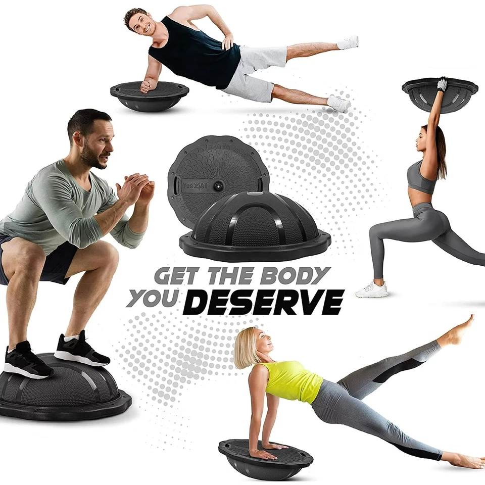 Entrenador de pelota de medio equilibrio Yes4All – Entrenador de equilibrio de ejercicio de media pelota para Foto 4 de 4