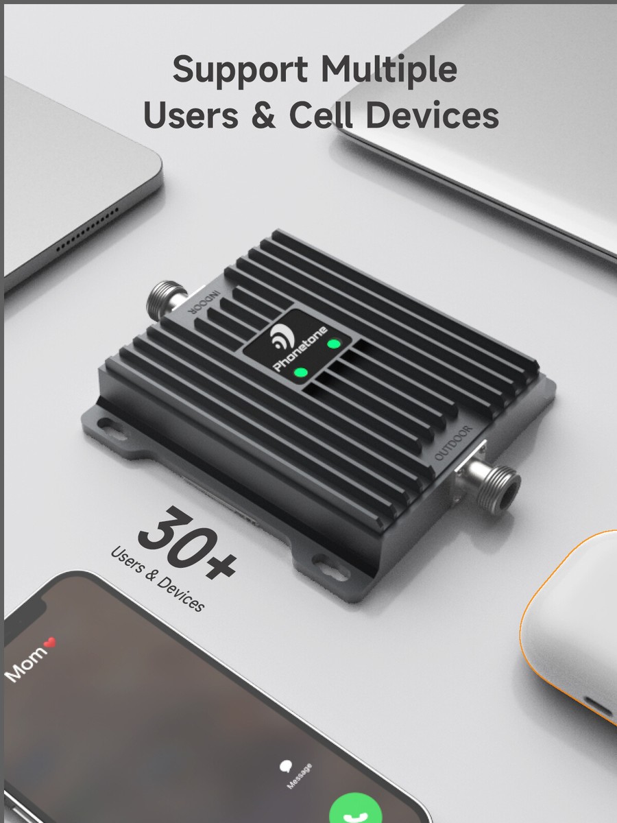 4g LTE 1700mhz Cell Signal Booster Band Mobile Amplifier At&t