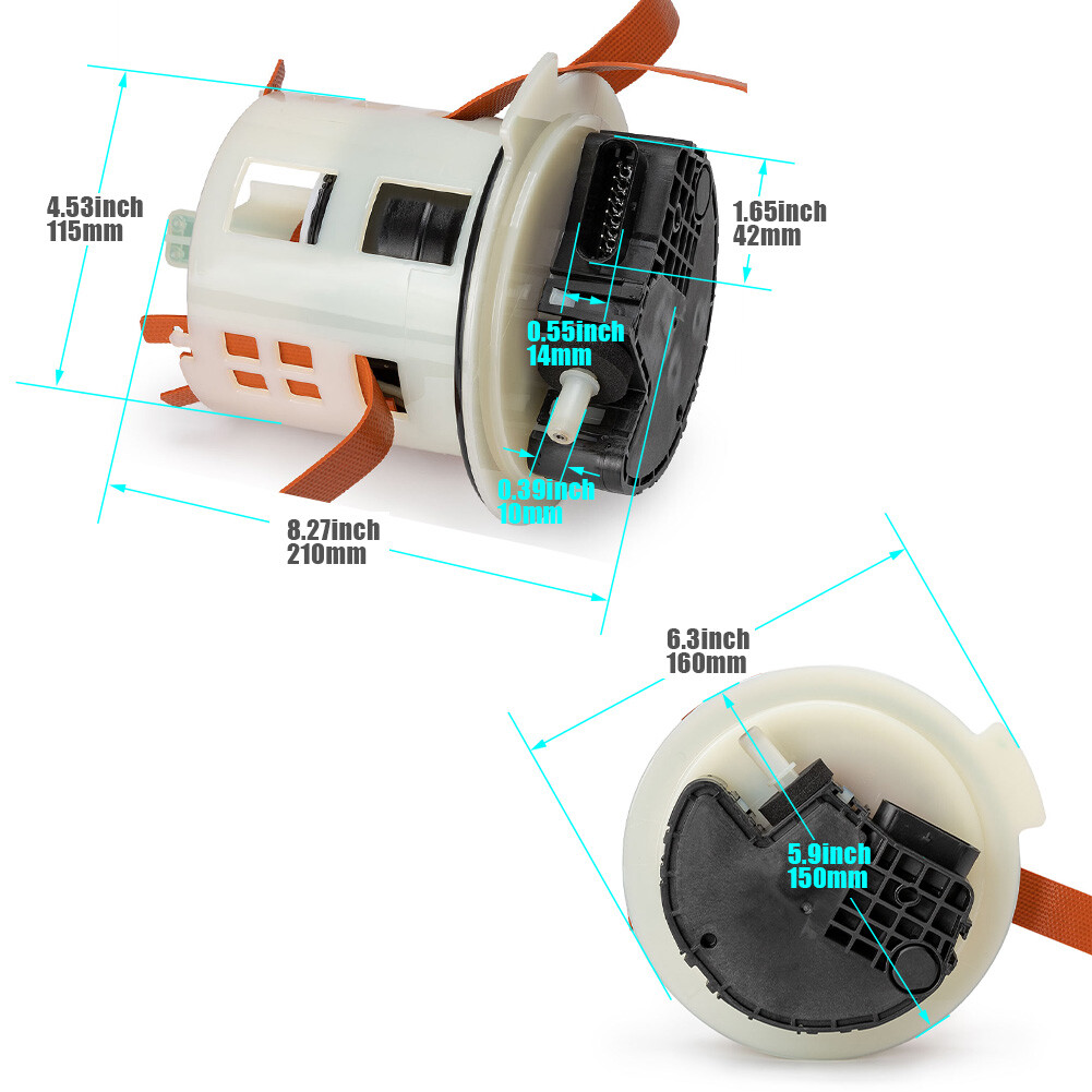 Diesel Exhaust (DEF) Pump For Dodge Ram 2500 3500 Pickup Cummins 6.7L 68085908AH