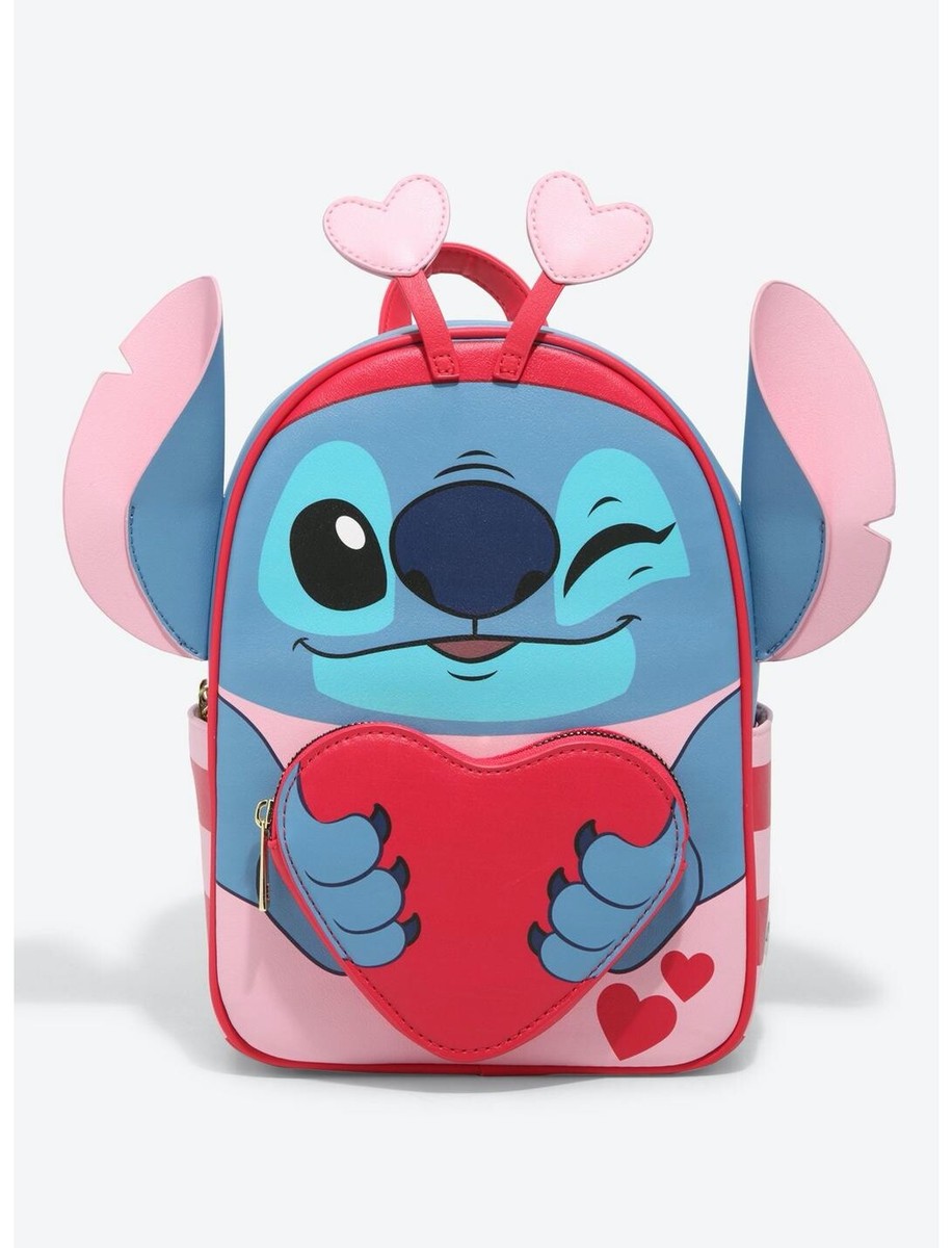 disney LILO STITCH Love Bug Valentines Mini Backpack NEW | eBay display picture 1
