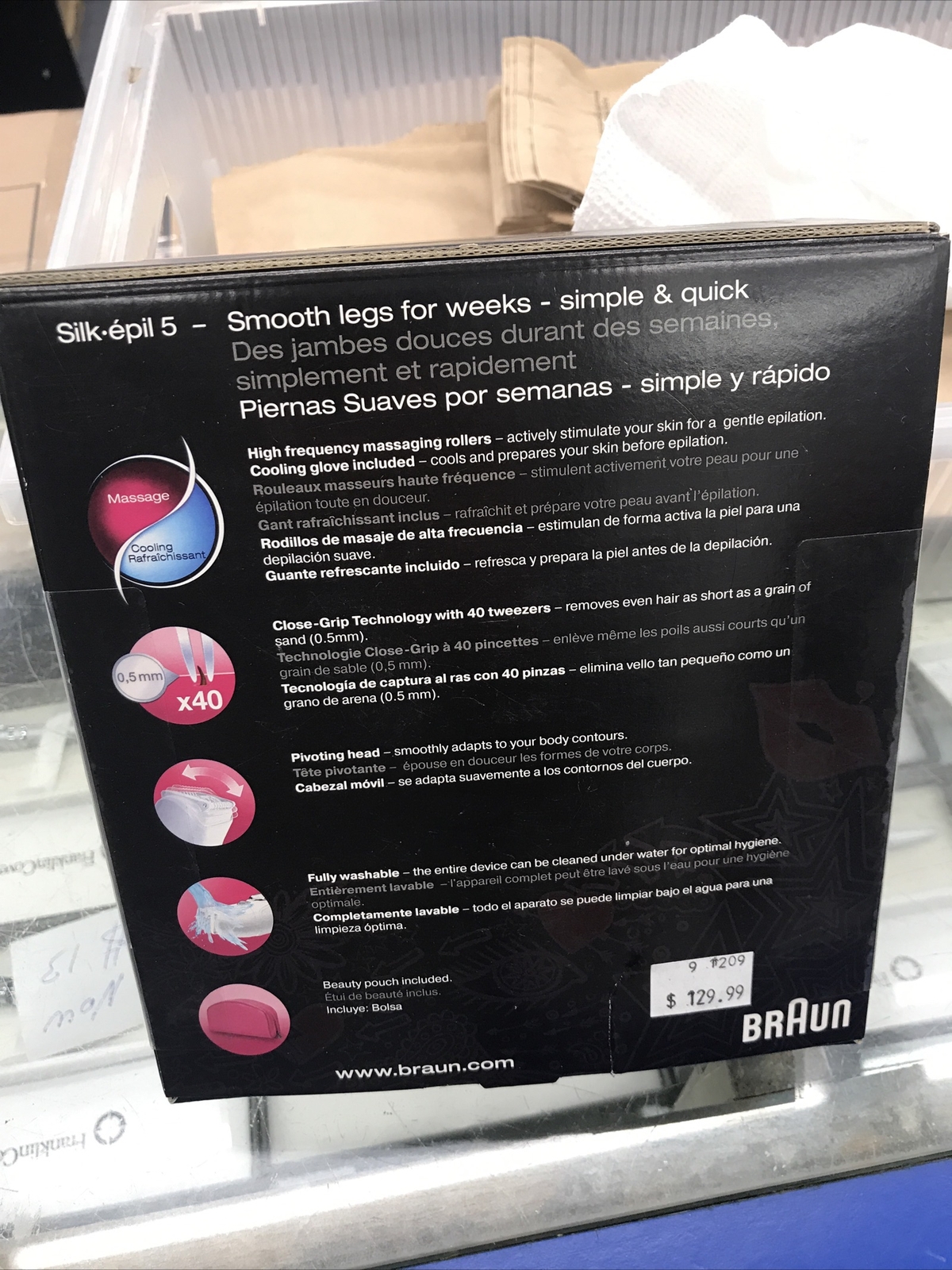 Braun 5280 Silk Epil 5 Power Epilator Electric Hair Removal For Women For Sale Online Ebay