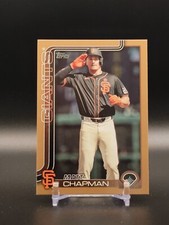 2025 Topps Series 1 - Matt Chapman Gold Parallel 0989/2025 Giants