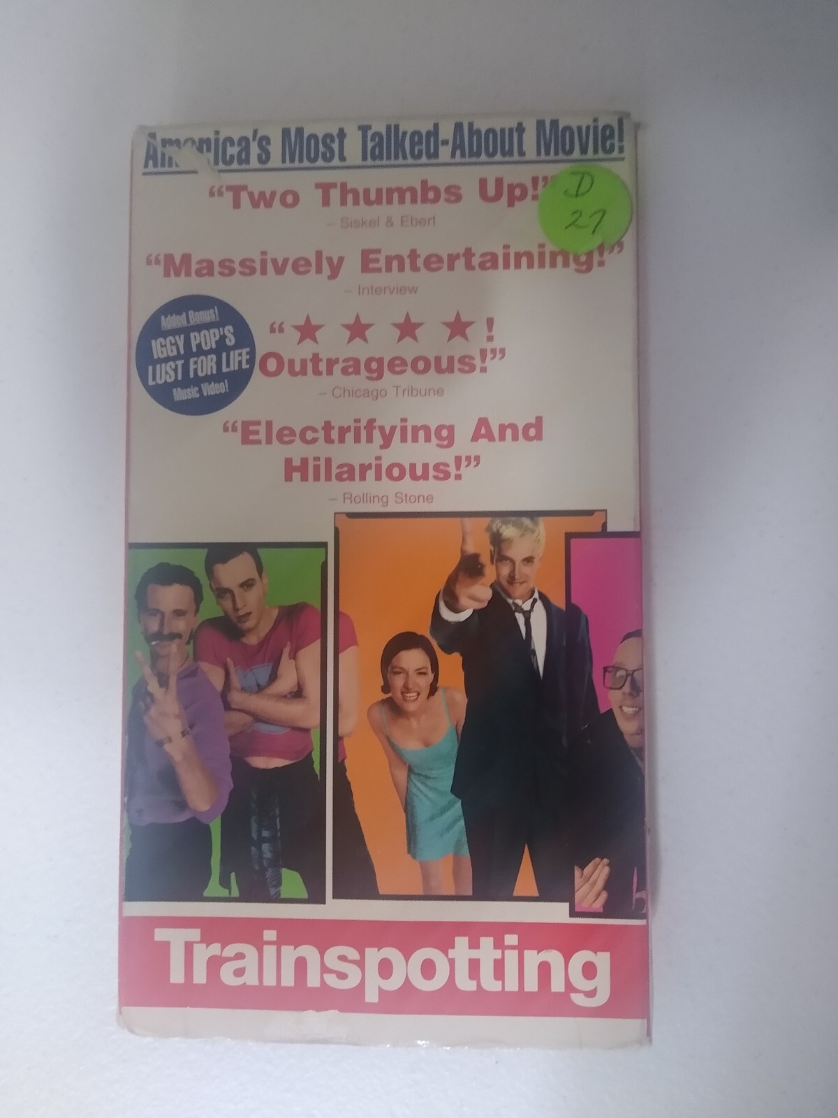 Trainspotting (VHS, 1997) 786936023275 eBay