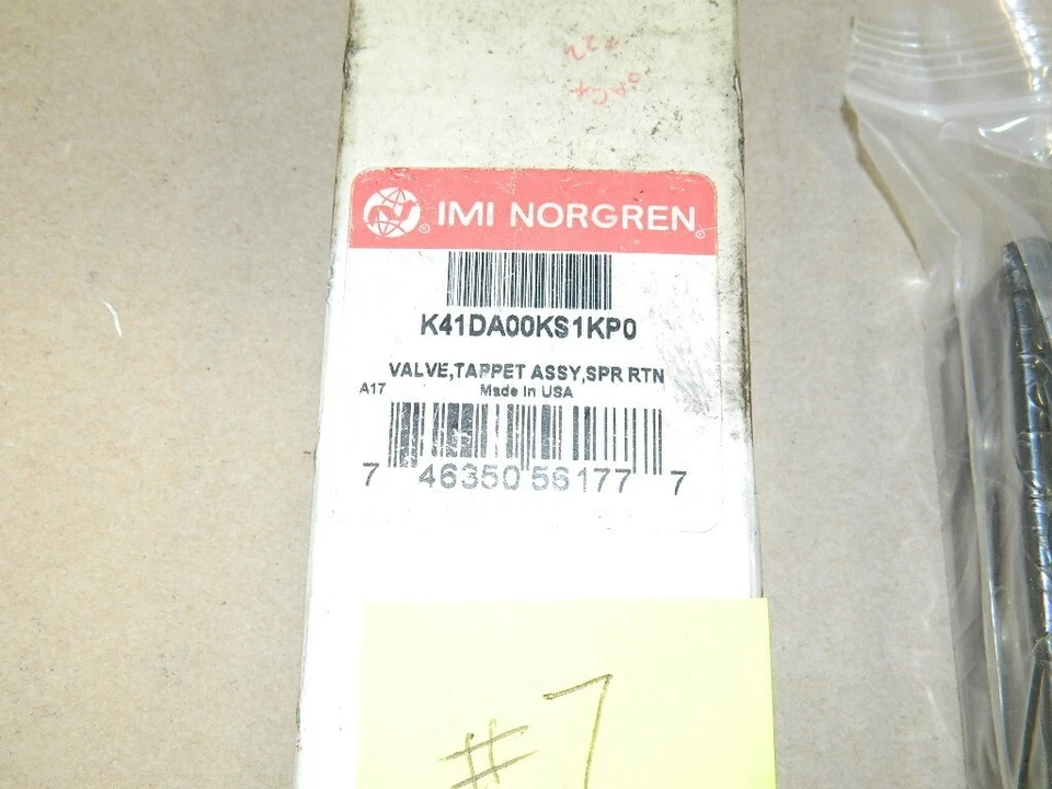 IMI Norgren 441DOOKS1KP0 Pneumatic Valve Tappet Assembly 1/4" NPT NEW LOT # 7 - Image 2 of 3