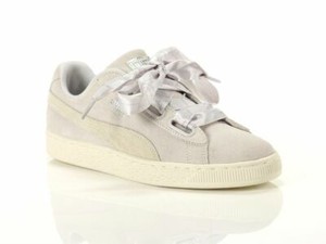 puma bianche fiocco