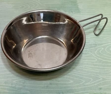 Stainless Steel Sierra Cup Mug Camping Hiking Wire Handle