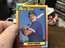 1990 Topps Traded # 105T KEVIN ROMINE