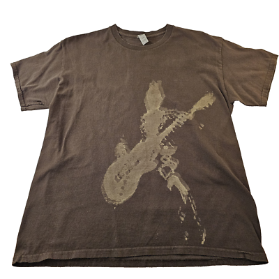 Uvsailles Y2K Graphic T Shirt Band Front and Back Large | eBay