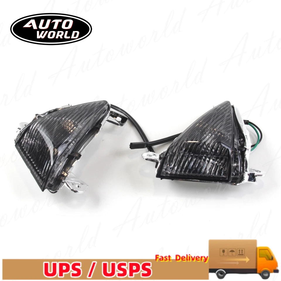 Estuche de luz de señal de giro delantero para Kawasaki Ninja ZX6R 2005-2010 2009 2008 2007 Foto 2 de 4