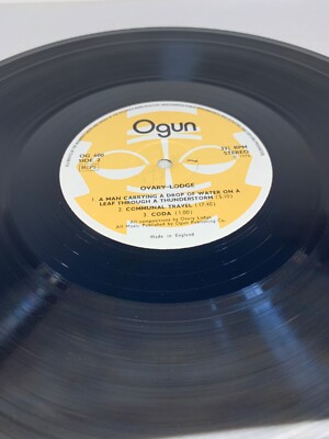 英LP Ovary Lodge Ovary Lodge OG600 OGUN /00260 OVARY LODGE Keith Tippett Harry Miller Julie Tippetts Ogun