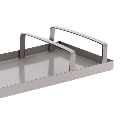 28"x8" Stainless Steel Concrete Slider Knee Boards Pair Sliding Boards with Pads - Picture 15 of 16