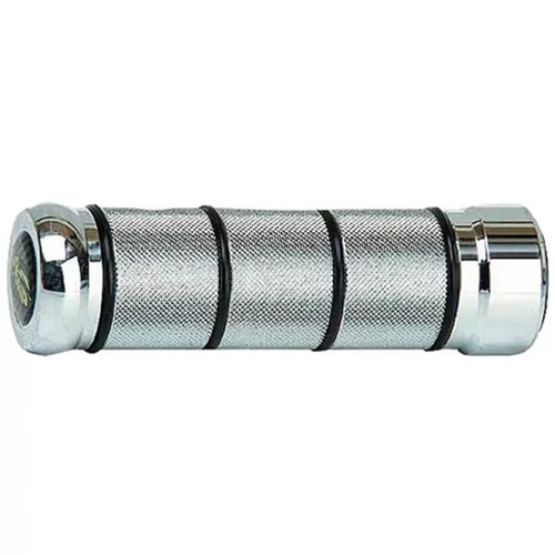 Pro Grip 864 Handlebar Grips Aluminium Chrome - 24/28 (1") FITS Harley Davidson - Picture 2 of 2