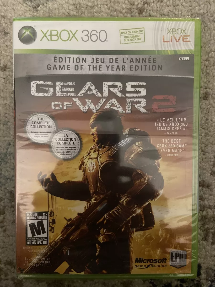 🔥Gears of War 2 (Game of the Year Edition) (Xbox 360) NIB