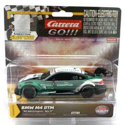 NEW Carrera GO! 64170 BMW M4 DTM M.Wittmann, No.11 1/43 Slot Car