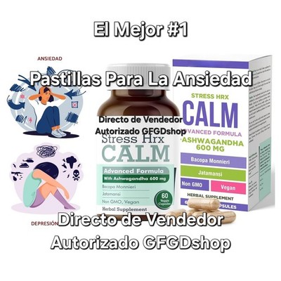 Pastillas Para La Ansiedad Calmante Para Los Nervios Adaptógenos Antiestrés