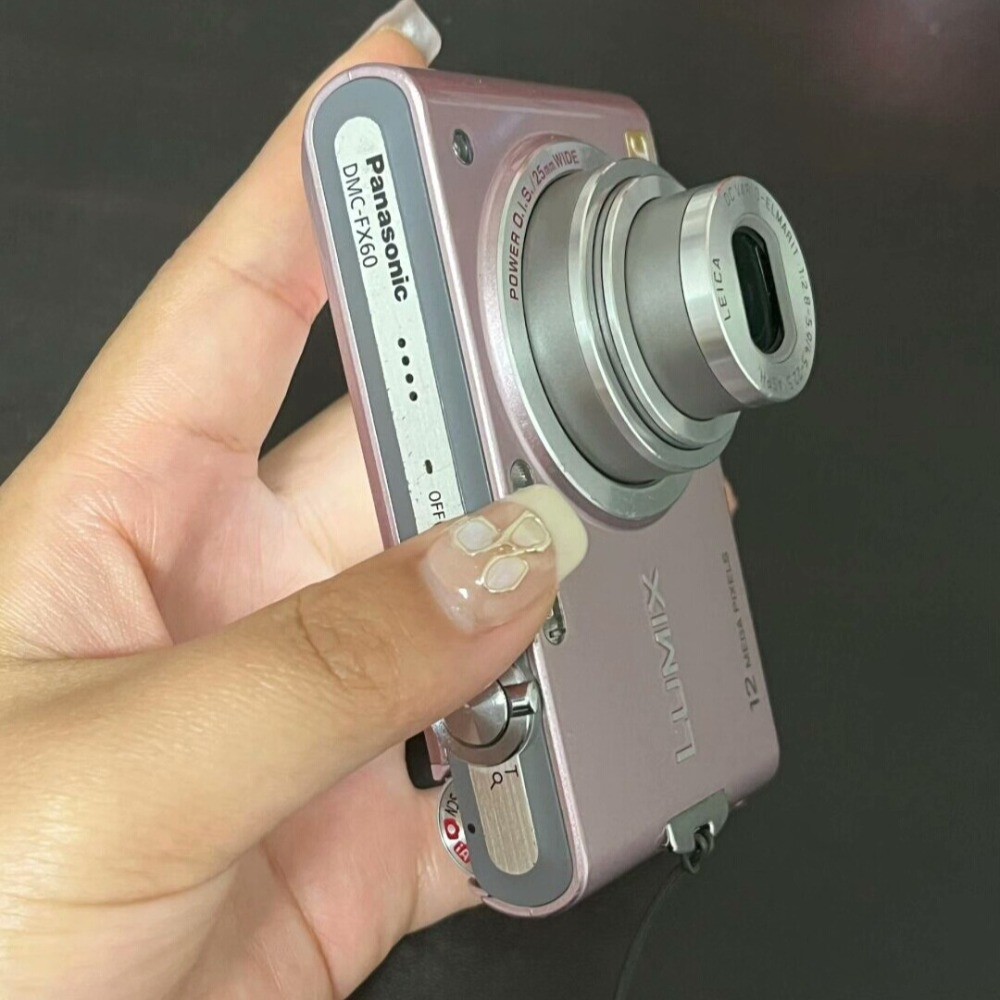 Panasonic LUMIX DMC-FX60 Compact Digital Camera 14.1MP Pink