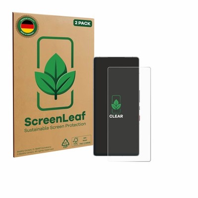 2x ScreenLeaf Displayschutzfolie für ZTE Nubia Red Magic 10S Pro nachhaltig 