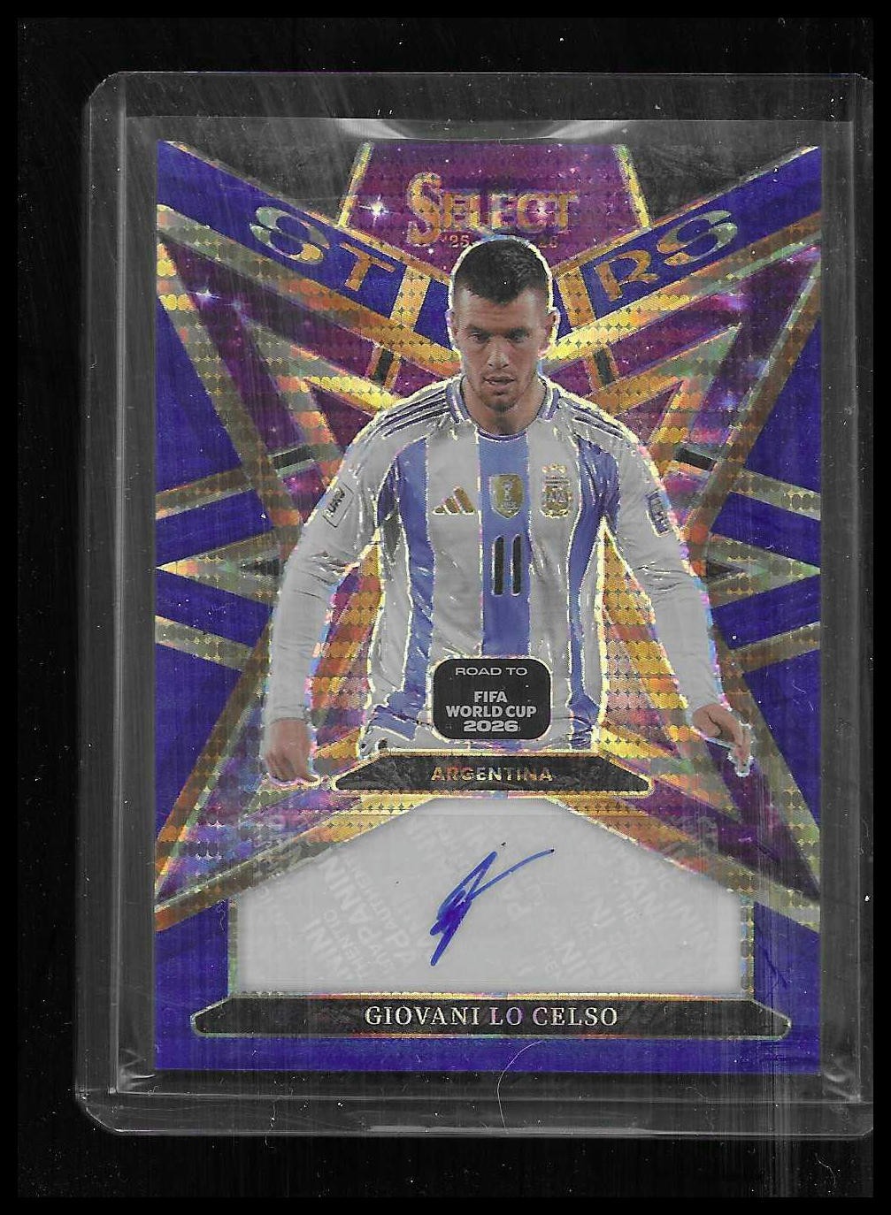 2025-26 Panini FIFA World Cup #ST-GL Giovani Lo Ceslo Select Stars Signatures view 1
