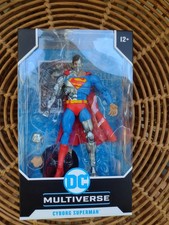 McFarlane DC Multiverse Cyborg Superman NEW  Reign Of The Supermen Sealed
