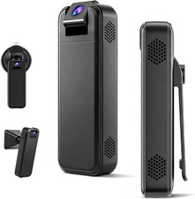 WiFi Mini Body Camera with Audio  Video Recording Small POV Cam 1080P Wearable