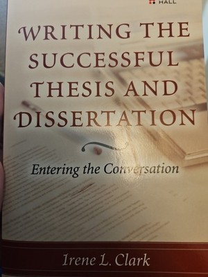 Writing the Successful Thesis and Dissertation
