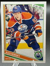 2013-14 O-Pee-Chee Hockey - Ales Hemsky - #393 Base Card - Edmonton Oilers