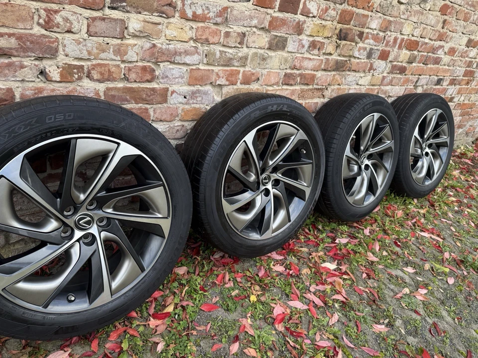 Original Lexus RX 450h 235 55R20 Alufelgen Kompletträder Sommerreifen - Bild 2 von 4
