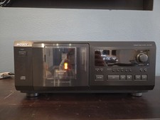 Sony CDP-CX53 50 1 Disc CD Player Mega Storage Carousel Changer TESTED W Video