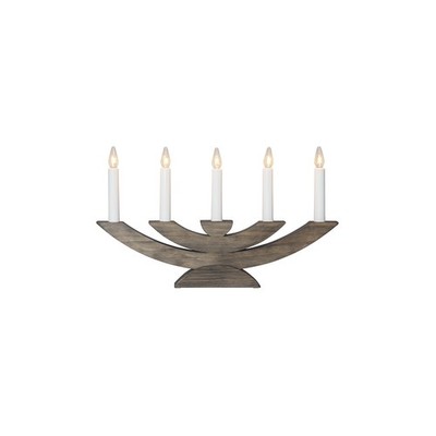 Star Trading  Lichterbogen  Navida , gebeiztes Kiefernholz, 5-Flammig, E10 Leuch
