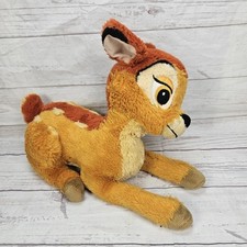 Bambi Deer Plush Stuffed Animal Disney Store Exclusive Authentic Original 13"