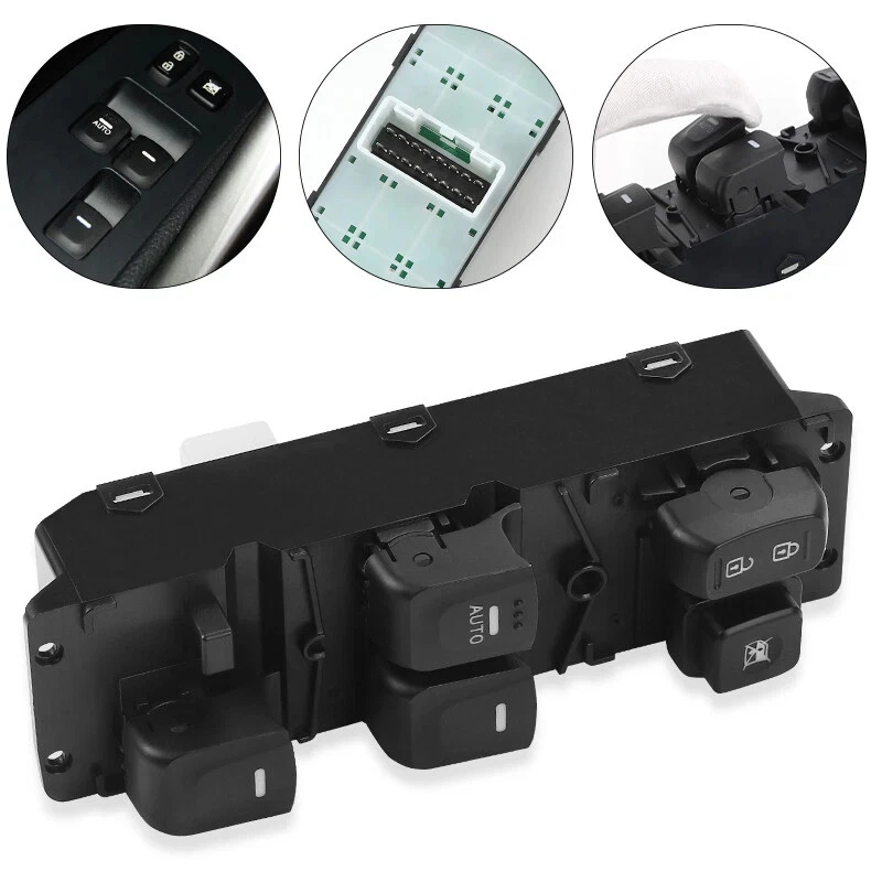 Power Window Switch Controller Button for 2012-17 Hyundai Veloster #93570-2V000 Foto 3 de 4