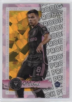 2024 Chrome MLS Sapphire Pitch Prodigies Gold 1/50 Diego Gomez #81 Rookie RC 0c2