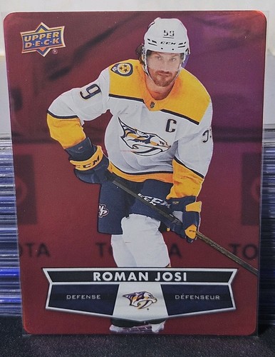 21-22 Tim Horton's Roman Josi 🚨🚨🚨 Red Die-Cut