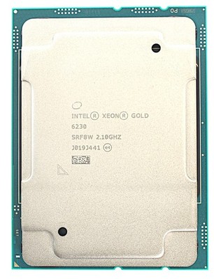 Intel SRF8W Xeon Gold 6230 2.1GHz 20-Core 27.5MB L3 Cache LGA3647 Processor CPU
