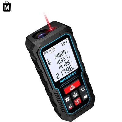 Compact 229ft Digital Laser Measurement Tool   Accurate, Portable & Eco-Friendly