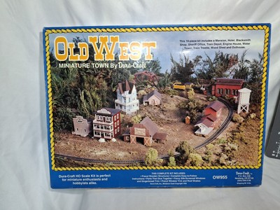 #ad Vintage Duracraft Old West Miniature Town HO Scale Kit Dura Craft OW955 $16.80
