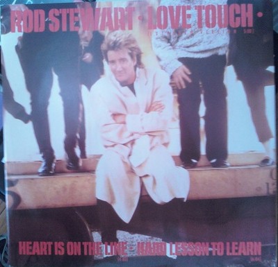 Rod Stewart - Love Touch - Used Vinyl Record 12 - B16288z