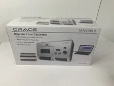 Grace Tape2USB II Audio Cassette Converter Digital Tape GDI-T2USB200 Open Box