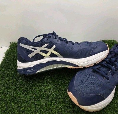 ASICS Gel Contend 4 Womens 11.5 Blue Running Shoes Athletic Walking Sneaker Pink