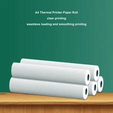 A4 Thermal Paper A4 Thermal Paper Roll Easy To Use 26.2ft Long For Printer