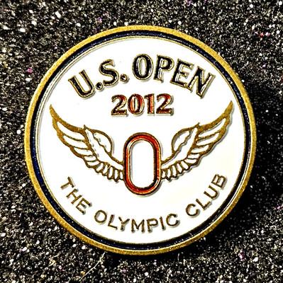 2012 OFFICIAL U S OPEN ''THE OLYMPIC CLUB'' CHAMPIONSHIP GOLF PIN