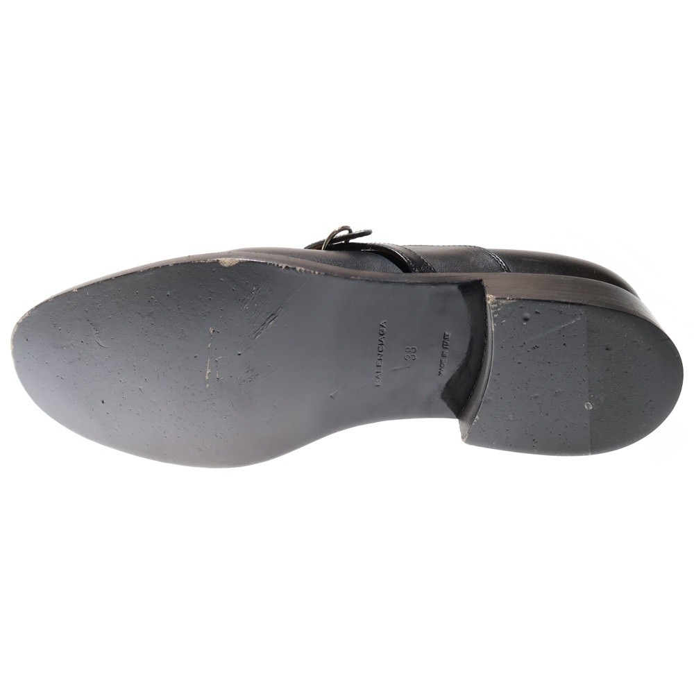 Balenciaga Papier Derby Buckle Oxford Dress Shoes Women'S Black thumbnail 2