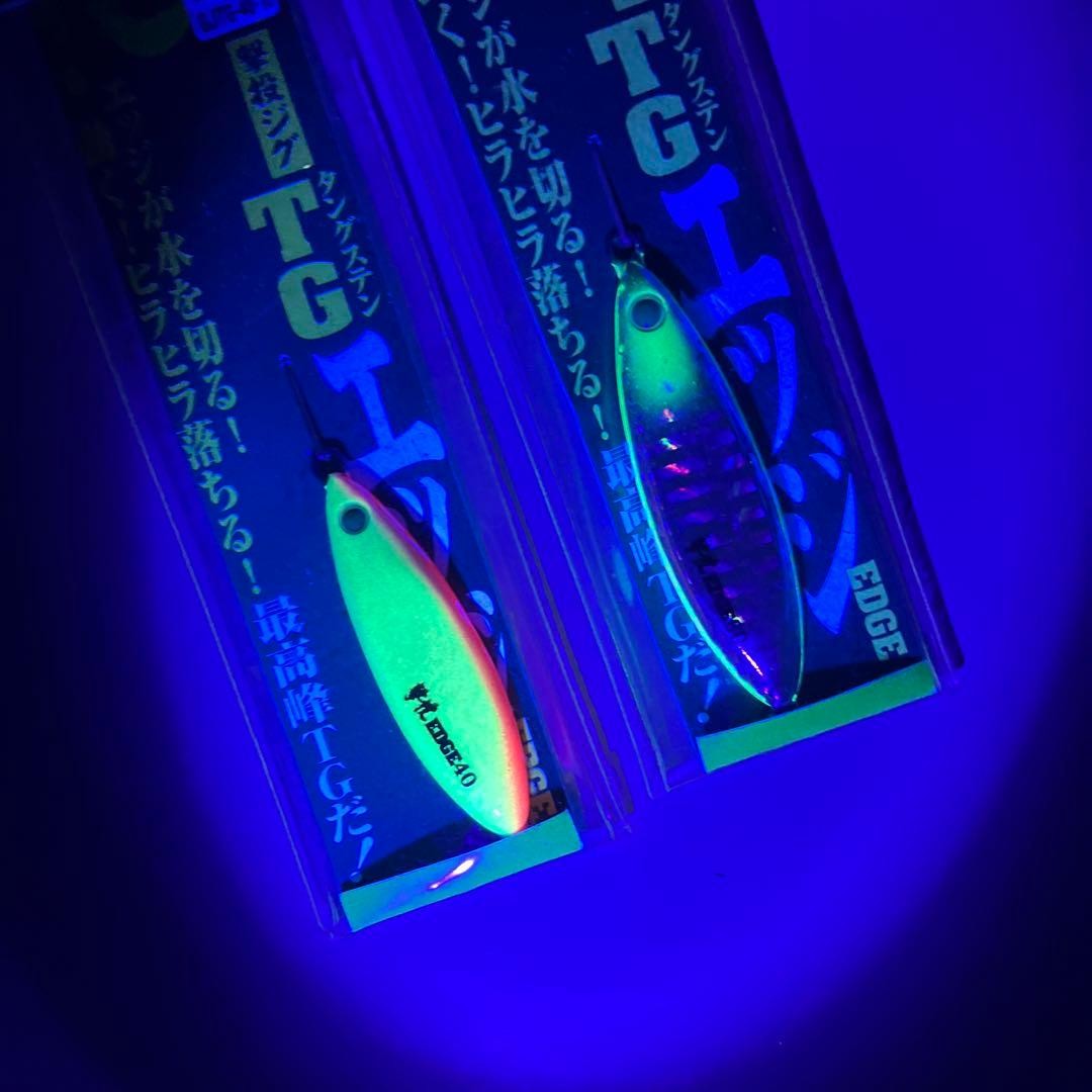 Cultia Gekito Jig TG Edge 40g 60g Tungsten Glow - Image 2