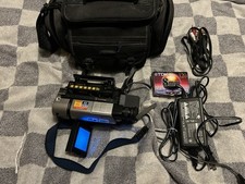 Vintage Sony CCD-TRV65 Camcorder silver Hi8 SteadyShot Vision NightShot Works