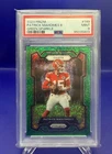 2023 Panini Prizm - Patrick Mahomes II #149 Green Sparkle PSA 9 Mint 7/8 Pop 3!!
