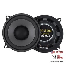 2 Pieces 5 Inch 500W 2-Way Car HiFi Coaxial Speaker Vehicle Door Auto Audio